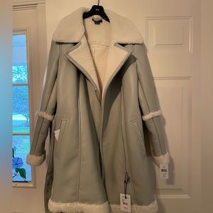 Noize size large vegan sherpa jacket